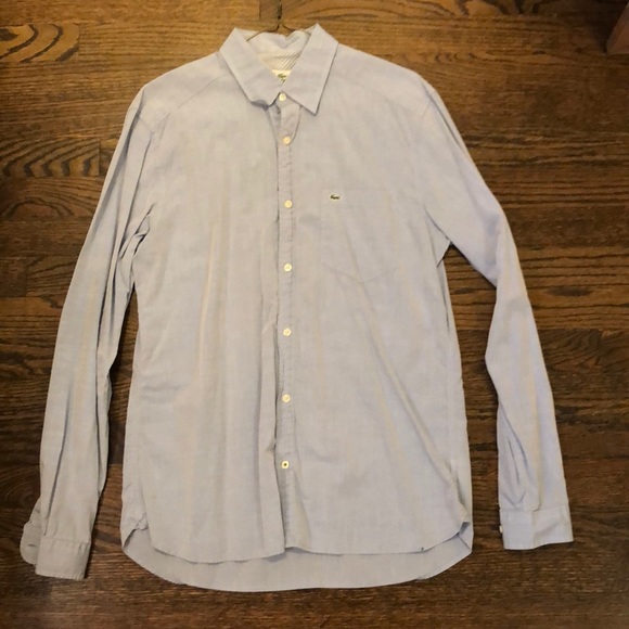 Lacoste casual long sleeve button down - Picture 1 of 2